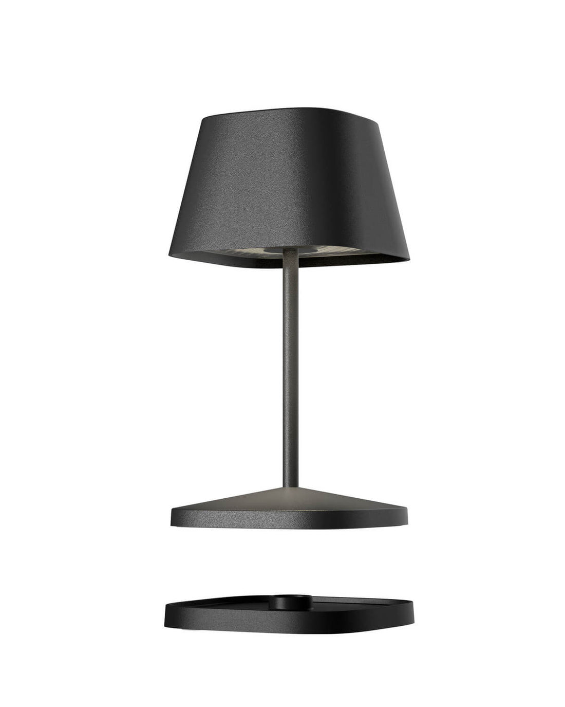 Lampe extérieure Neapel RC noire (97222-VB)