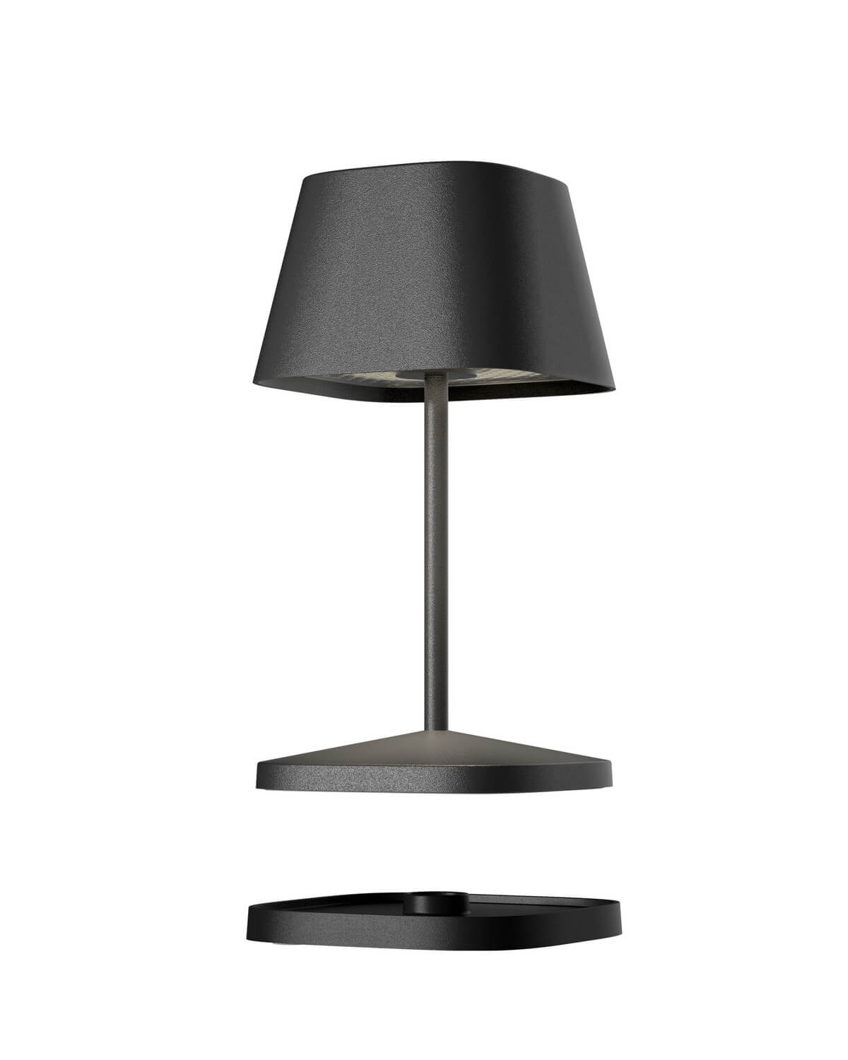 Lampe extérieure Neapel RC noire (97222-VB)