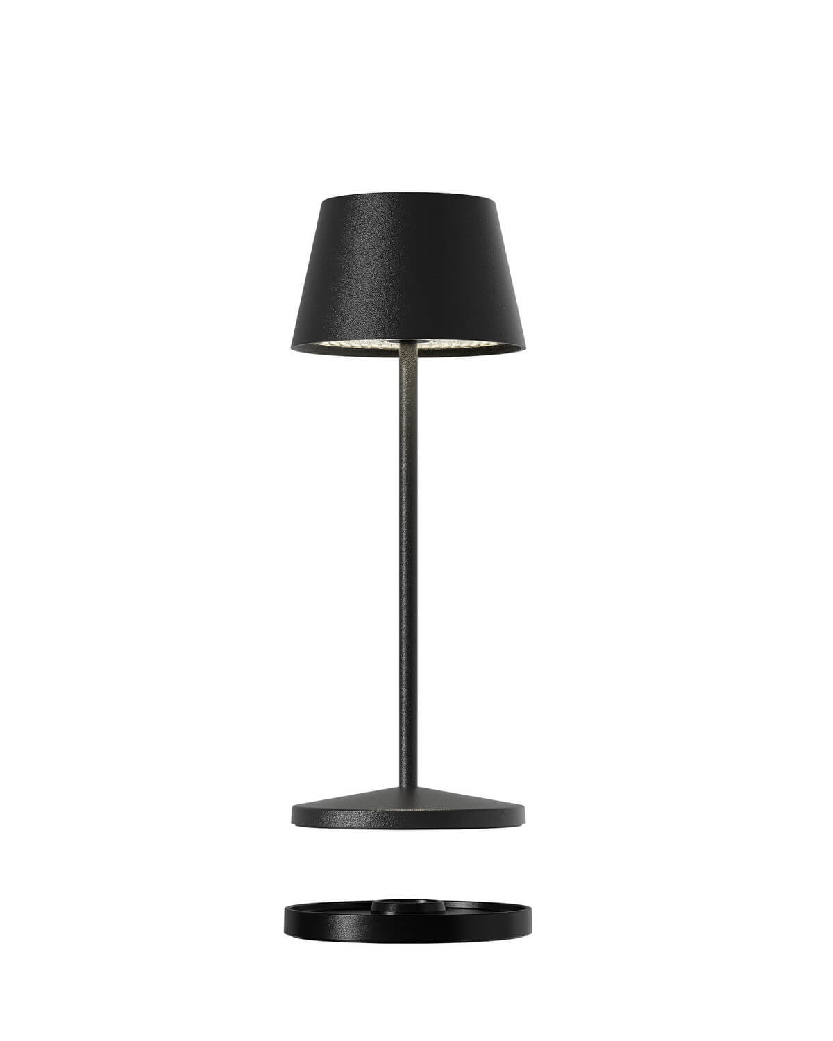 Lampe extérieure Seoul Micro RC noire (97242-VB)