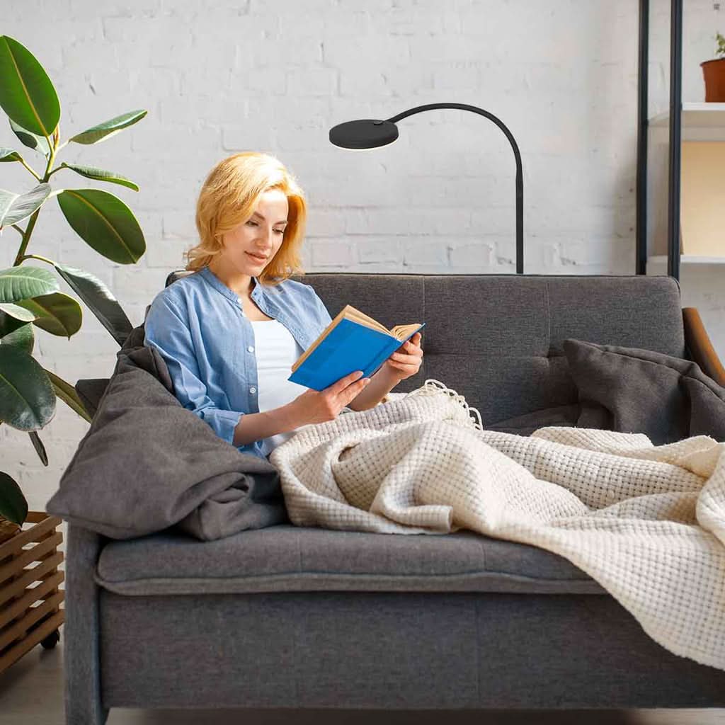 Lampe de sol Platu 3351ZW Noir | Designix - - https://designix.fr