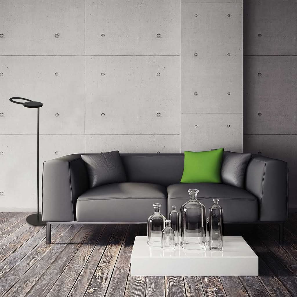Lampe de sol Platu 3351ZW Noir | Designix - - https://designix.fr