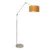 Gold Velvet Floor Lamp