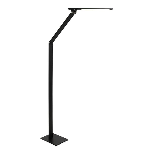 Black LED Adjustable Floor Lamp