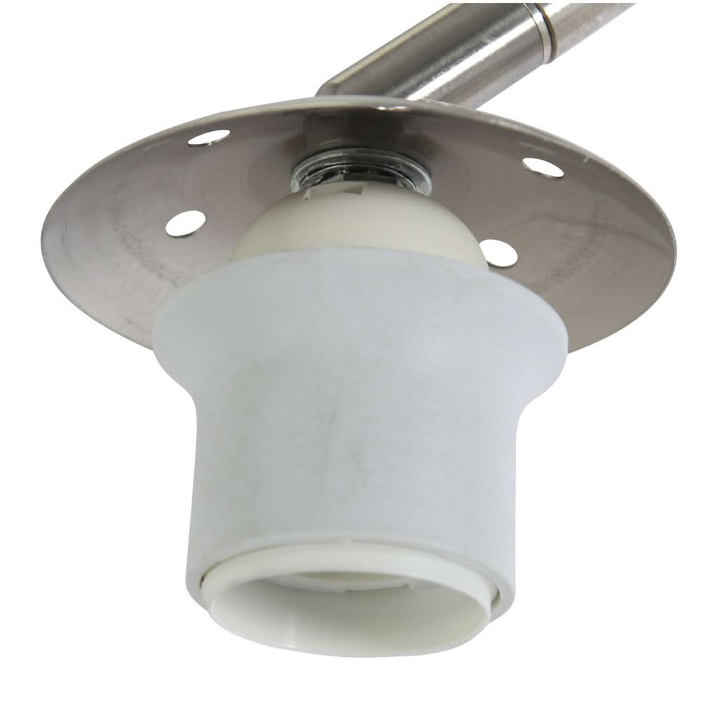 Lampe Arquée Acier Brossé | Designix - - https://designix.fr