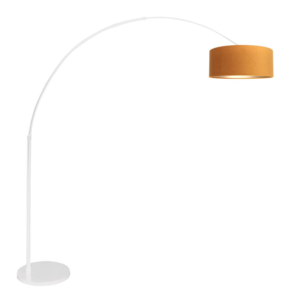 Neva arched bedroom floor lamp