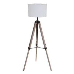 Triek Black and White Floor Lamp