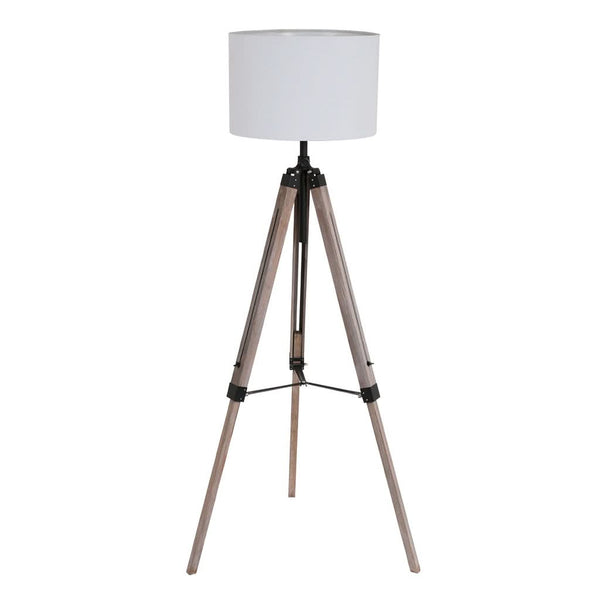Triek Black and White Floor Lamp