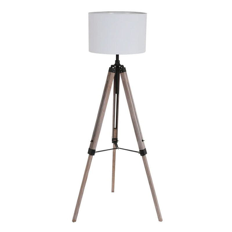 Triek Black and White Floor Lamp