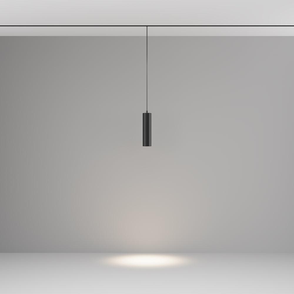 Focus LED Suspension luminaire noir