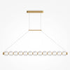 Amulet gold pendant light