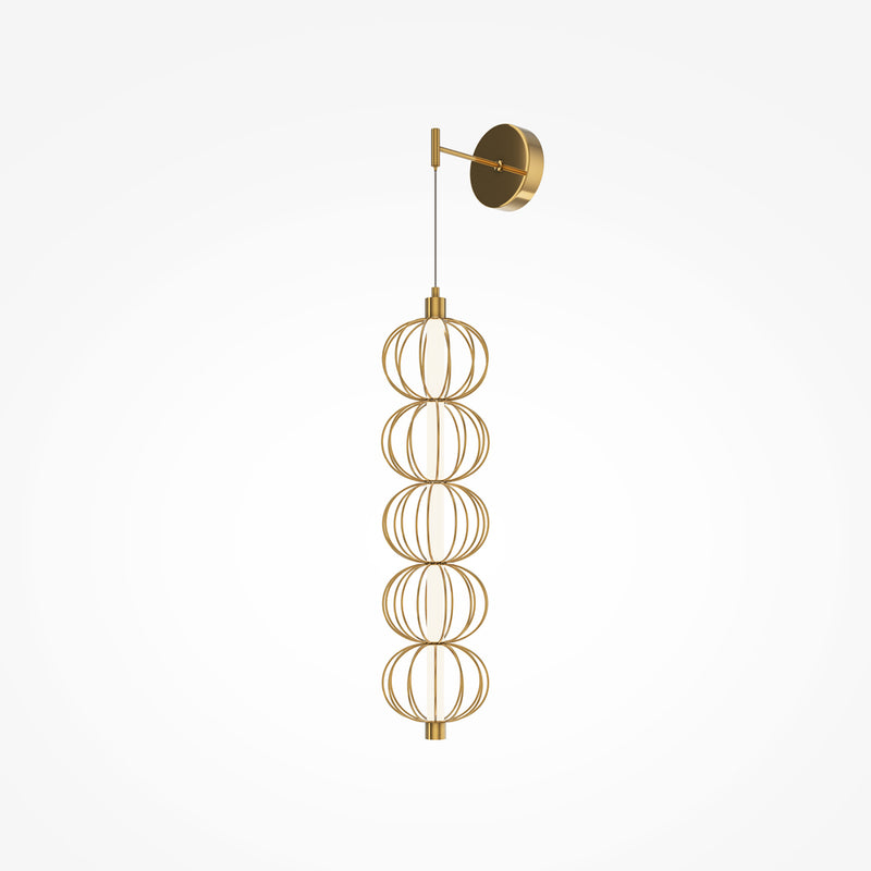 Golden Cage Gold Wall Lamp
