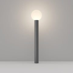 Bold gray outdoor light