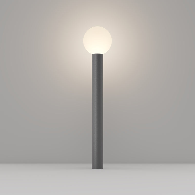 Bold gray outdoor light