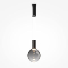 Nebula black pendant light