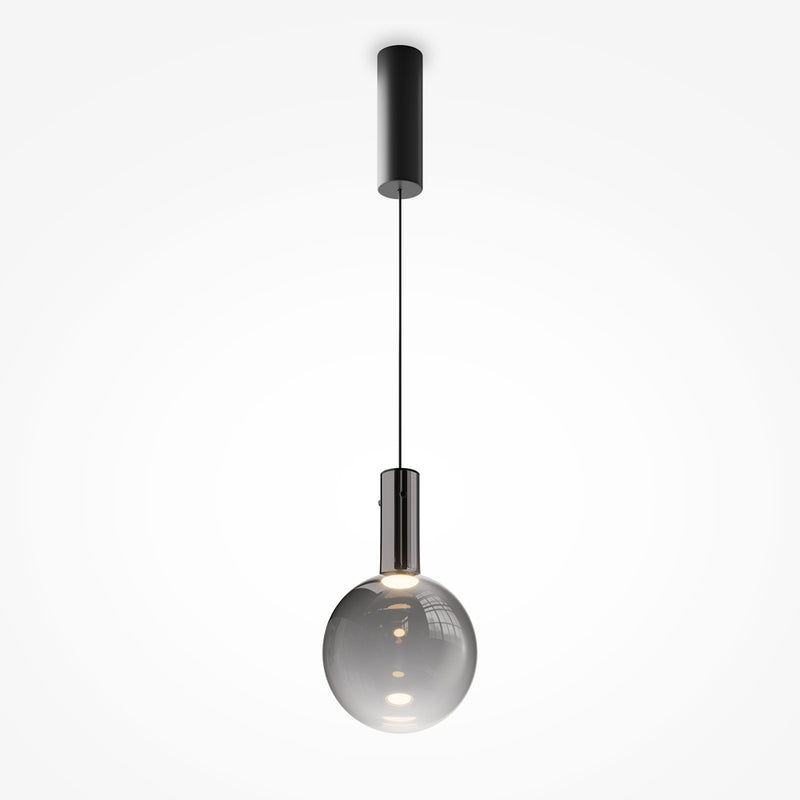Nebula black pendant light