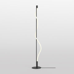 Tau black floor lamp