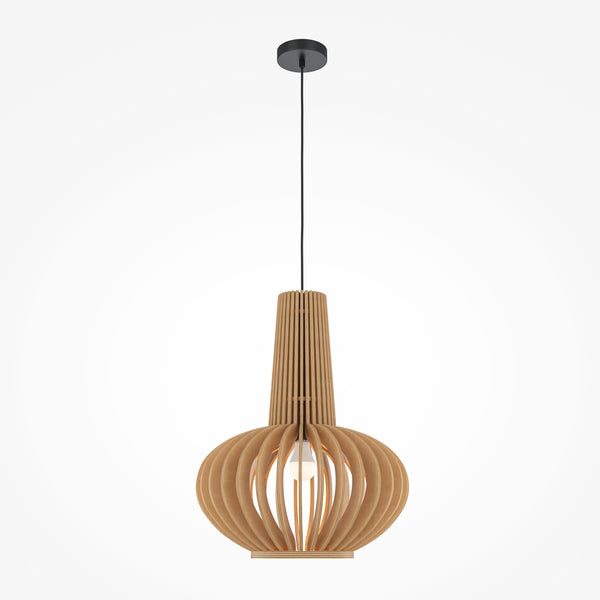 Roots black pendant light
