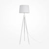 Calvin white floor lamp