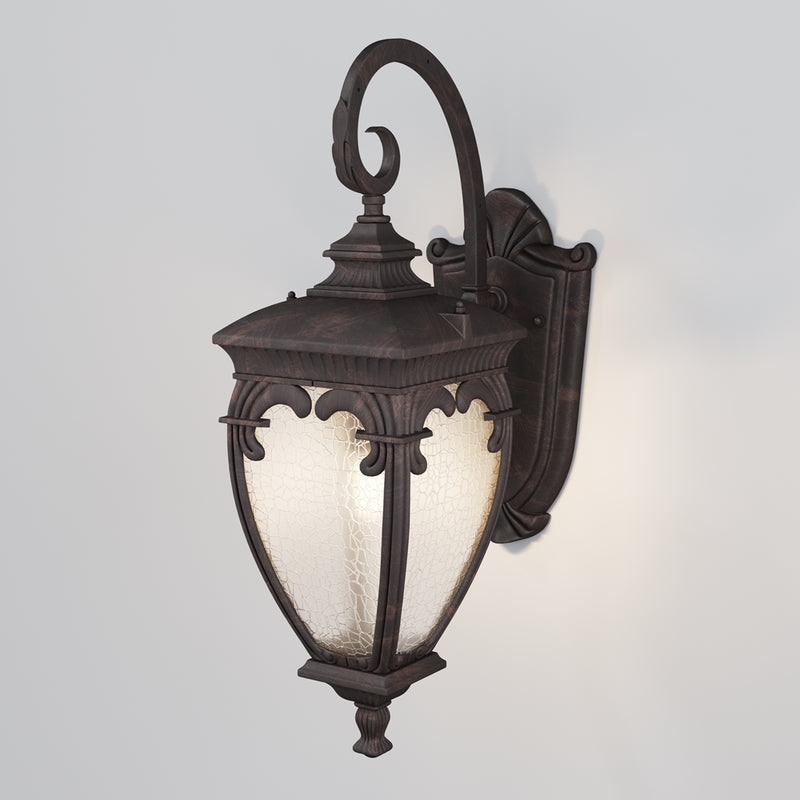 Flower Wall Sconce bronze