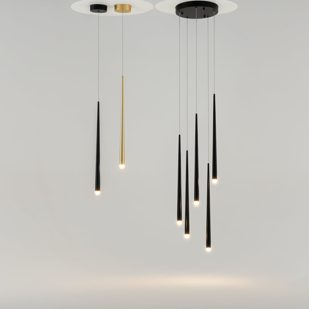 Cascade Suspension luminaire noir