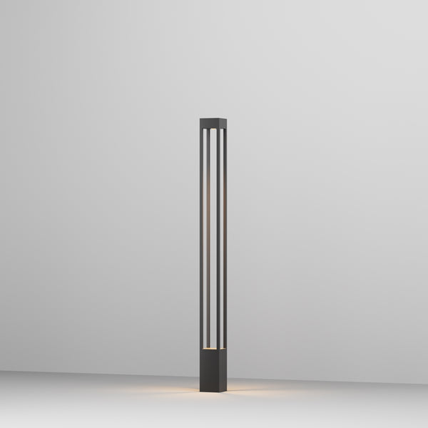 Contemporary white outdoor terrace light | Alba