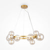 Dallas gold pendant light