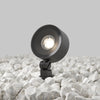 Core black outdoor light fixture