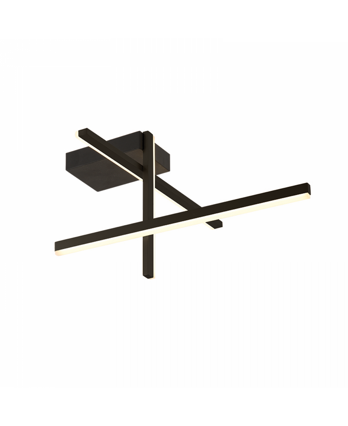 Plafonnier ZAMBELIS 23W Dimmable DESIGN Noir Sable 22025