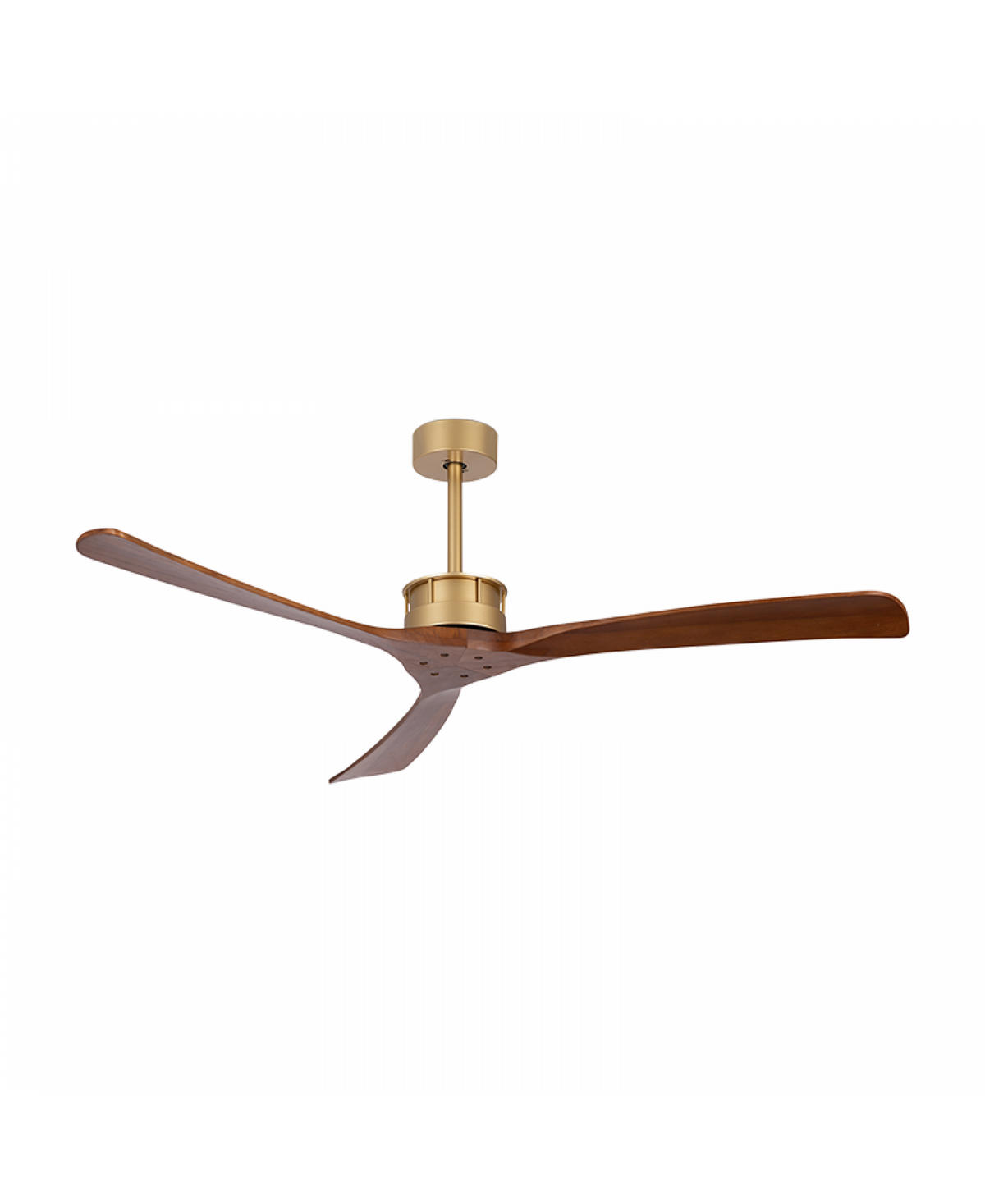 Ventilateur ZAMBELIS D1520 avec Telecommande DESIGN Dore 23002