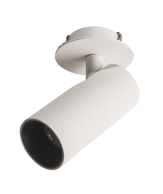 Plafonnier ZAMBELIS D40 7W DESIGN Blanc Sable Sans Driver 180015