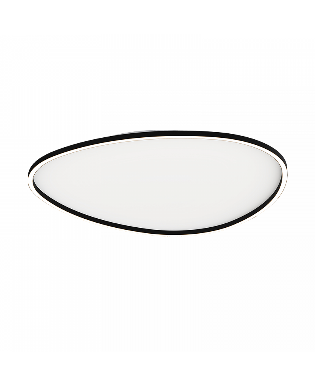 Plafonnier ZAMBELIS 58W Dimmable DESIGN Noir Sable 23211