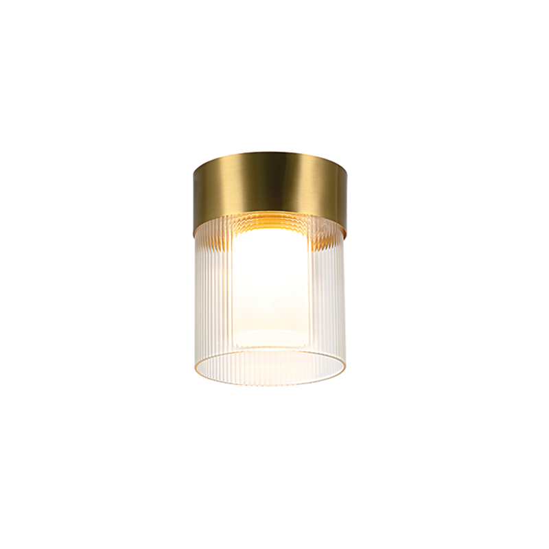 Plafonnier ZAMBELIS D110 9W Dimmable DESIGN Dore 23017