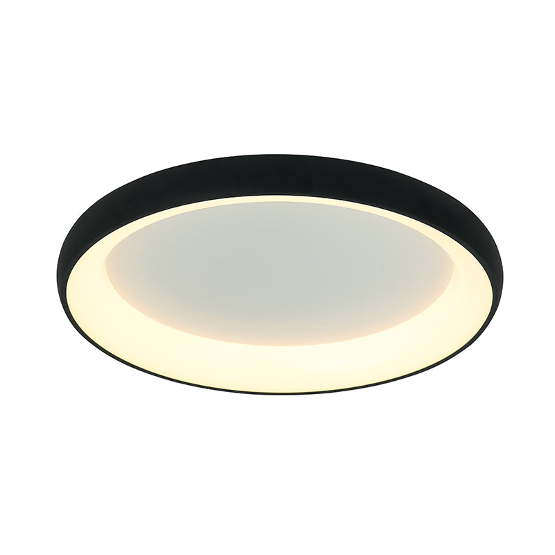 Plafonnier ZAMBELIS D800 55W DESIGN Noir Sable 2056