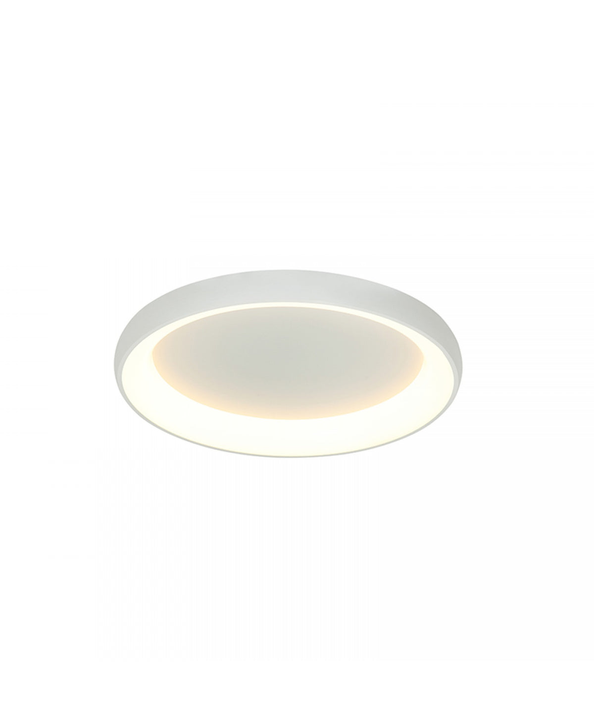 Plafonnier ZAMBELIS D400 30W DESIGN Blanc Sable 2041