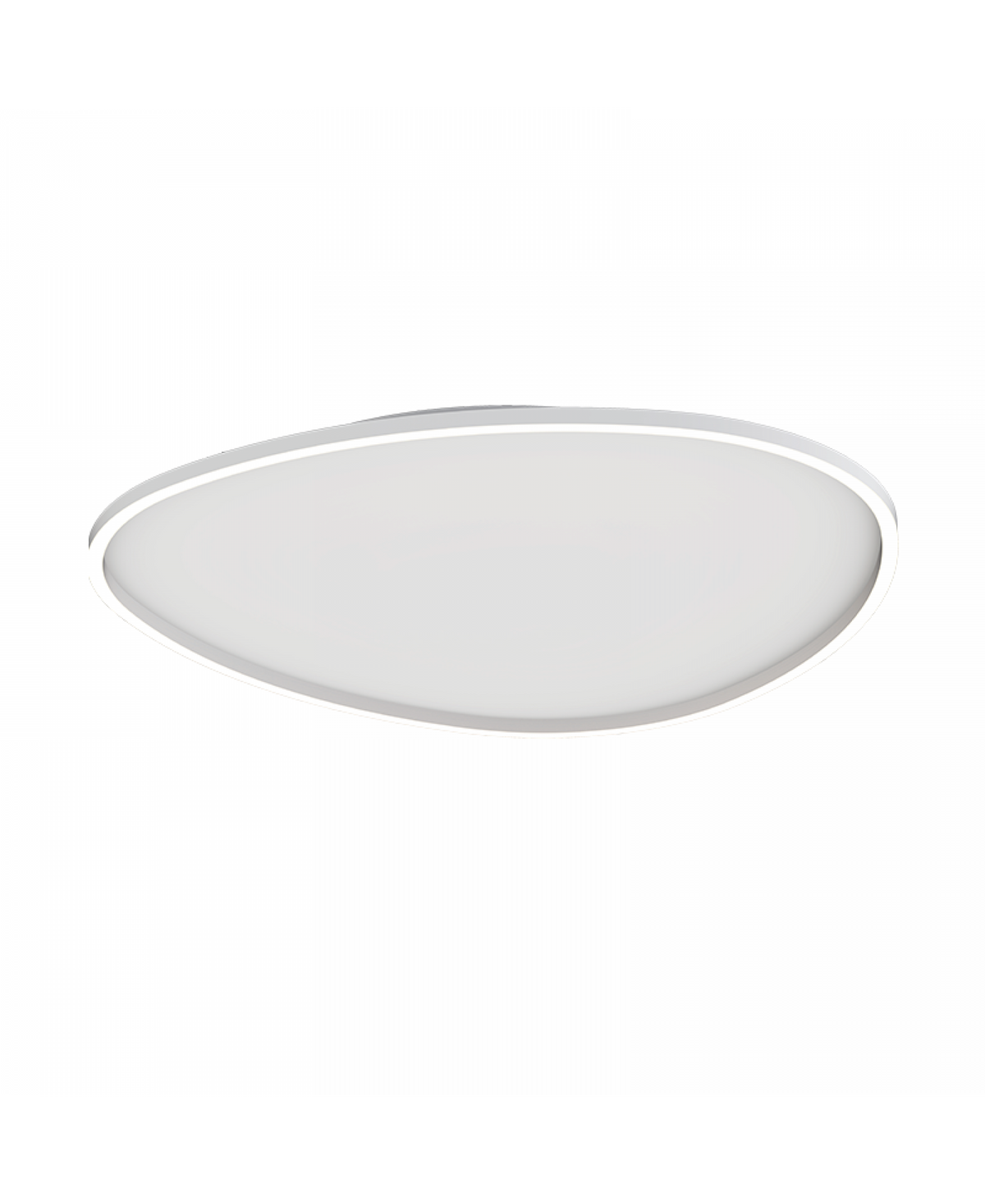 Plafonnier ZAMBELIS 58W Dimmable DESIGN Blanc Sable 23212