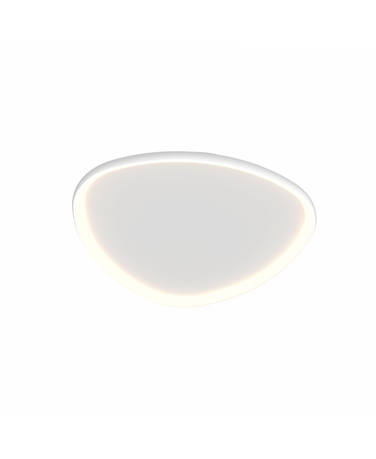 Plafonnier ZAMBELIS 39W Dimmable DESIGN Blanc Mat 23089