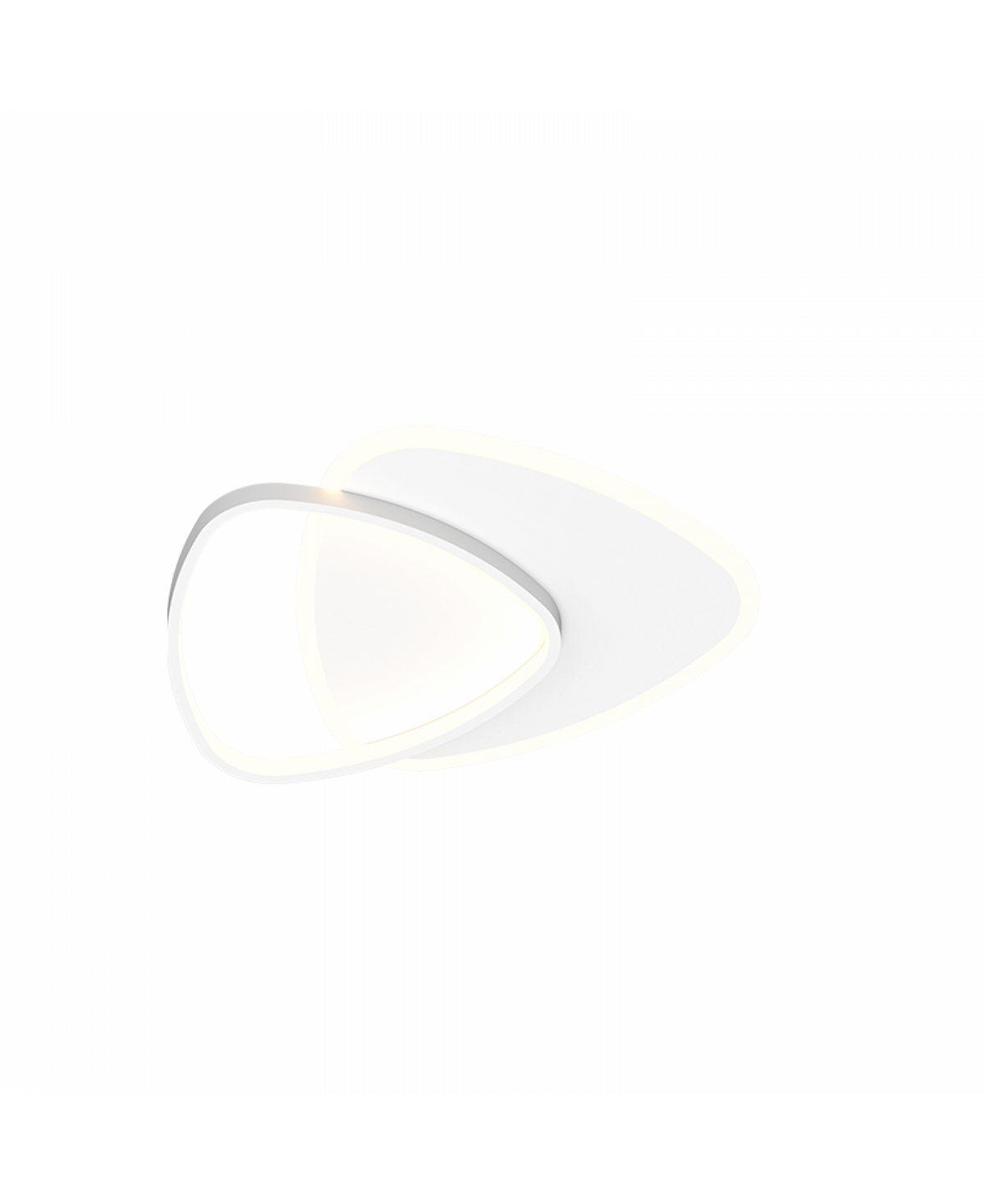 Plafonnier ZAMBELIS 36W Dimmable DESIGN Blanc Mat 23092