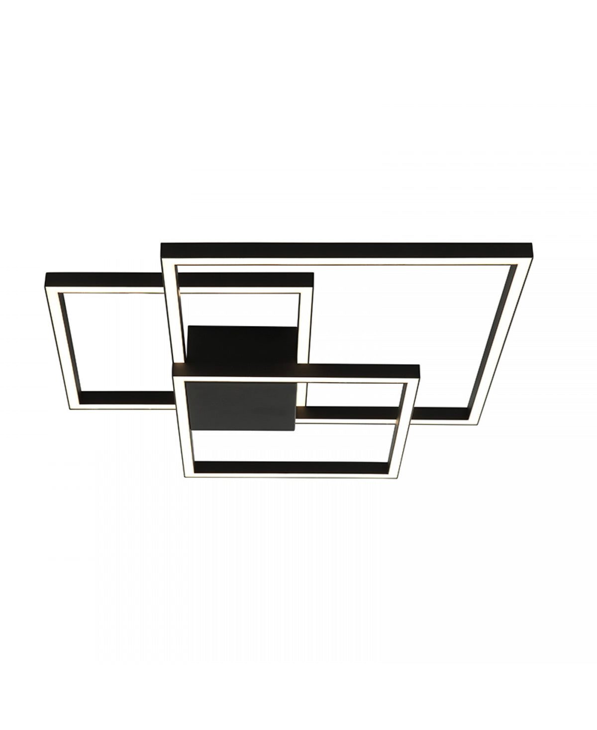 Plafonnier ZAMBELIS 48W Dimmable DESIGN Noir Sable 2023