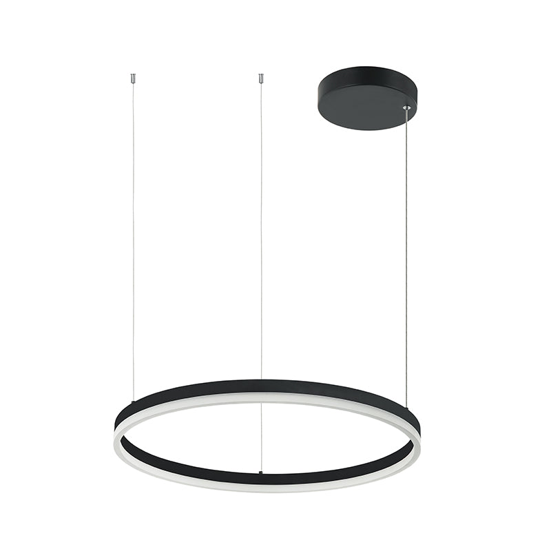 Suspension ZAMBELIS D600 42W Dimmable DESIGN Noir Mat 20260