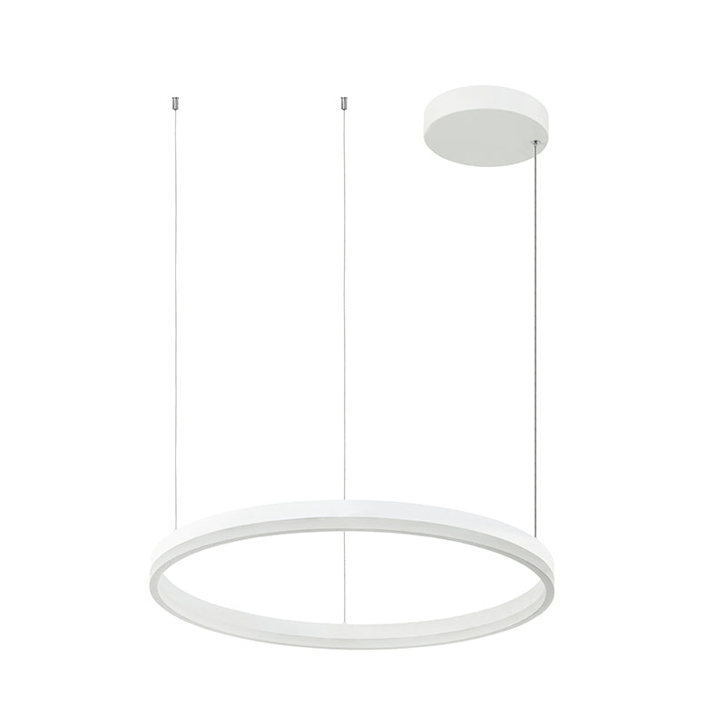 Suspension ZAMBELIS D600 42W Dimmable DESIGN Blanc Mat 20261
