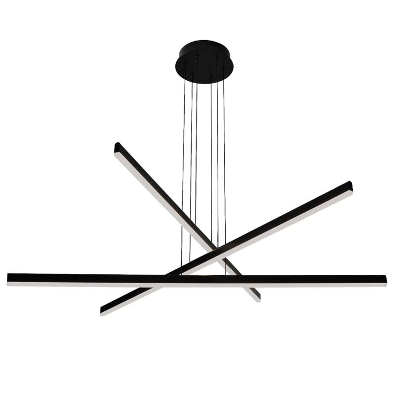 Suspension ZAMBELIS D1020 47W DESIGN Noir Mat 1947
