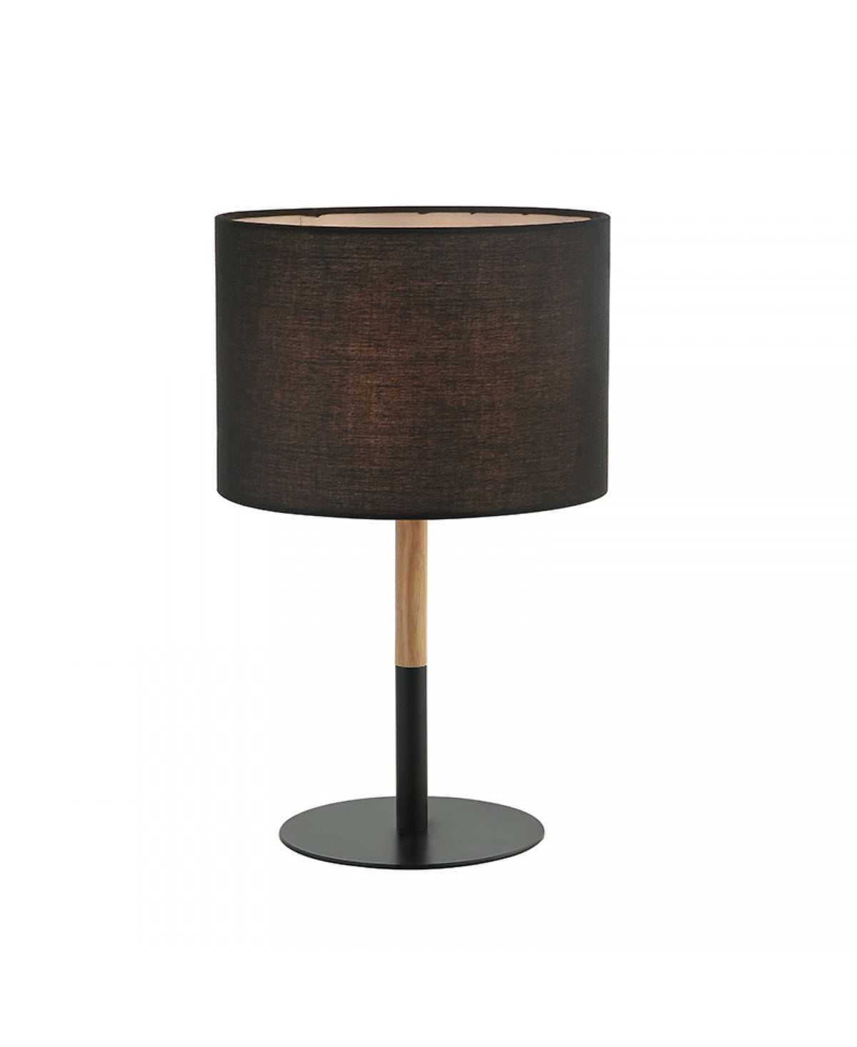 Lampe sur table ZAMBELIS D230 E14 DESIGN Noir Mat Sans Source 20214