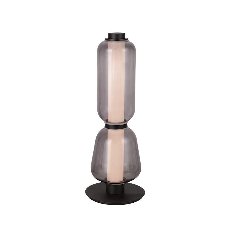 Lampe sur Table ZAMBELIS 7W DESIGN Noir Mat 23061