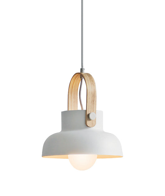 Suspension ZAMBELIS D235 E27 DESIGN Blanc Mat Sans Source 18190