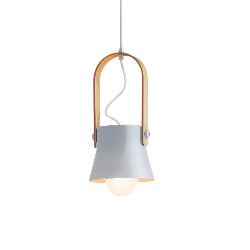 Suspension ZAMBELIS D160 E27 DESIGN Blanc Mat Sans Source 18193