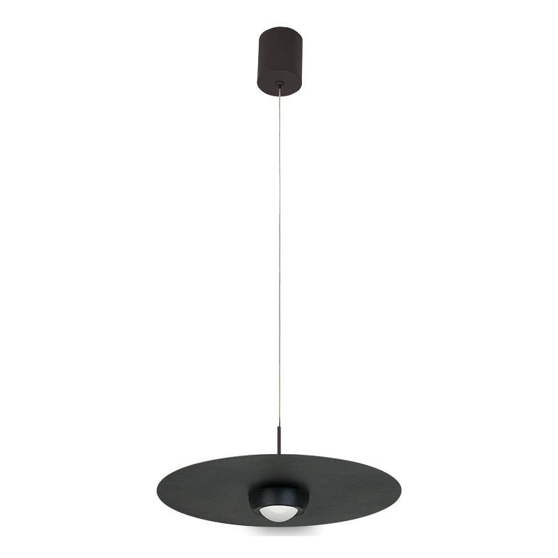 Suspension ZAMBELIS D350 21W Dimmable DESIGN Noir Sable 2585