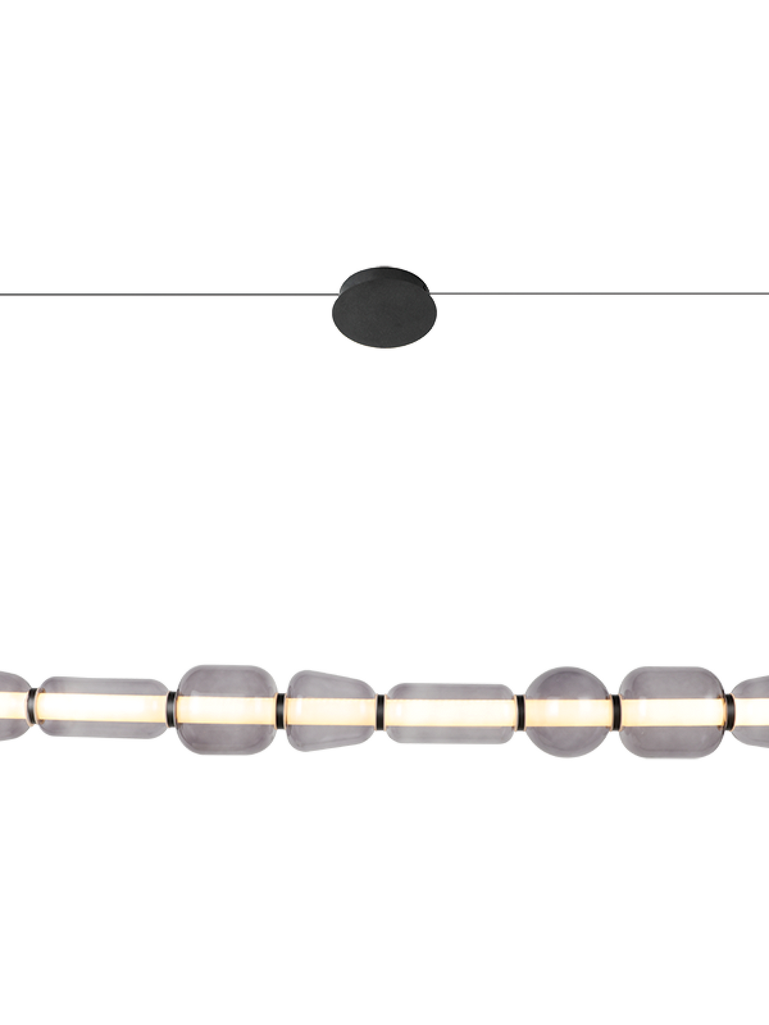 Suspension ZAMBELIS 37W DESIGN Noir Mat 23066