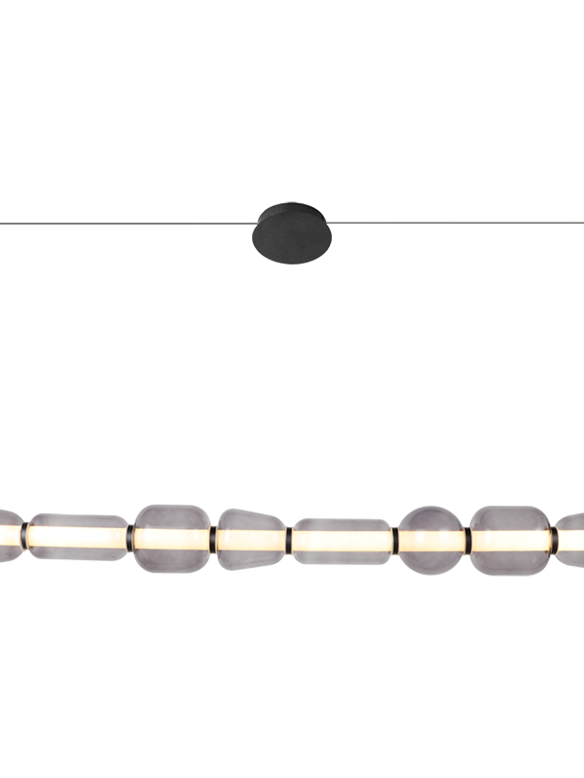 Suspension ZAMBELIS 37W DESIGN Noir Mat 23066