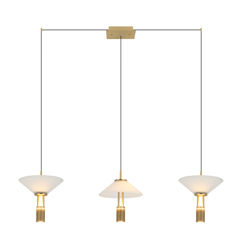 Suspension ZAMBELIS 28W Dimmable Direct/Indirect DESIGN Or Mat 23203