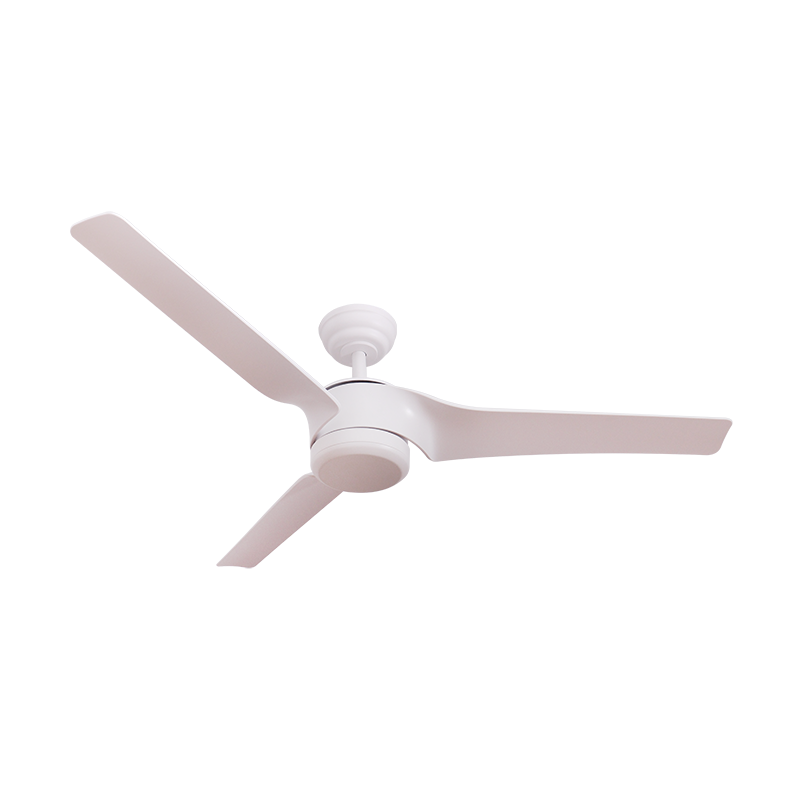 Ventilateur ZAMBELIS D1520 avec Telecommande DESIGN Blanc Mat 23003